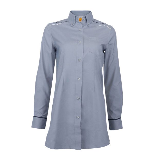 Corporate Uniform Long Sleeve Muslimah Shirt - Image 3