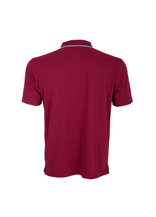 CVC Honeycomb Cut & Sew Polo Shirt - Image 3