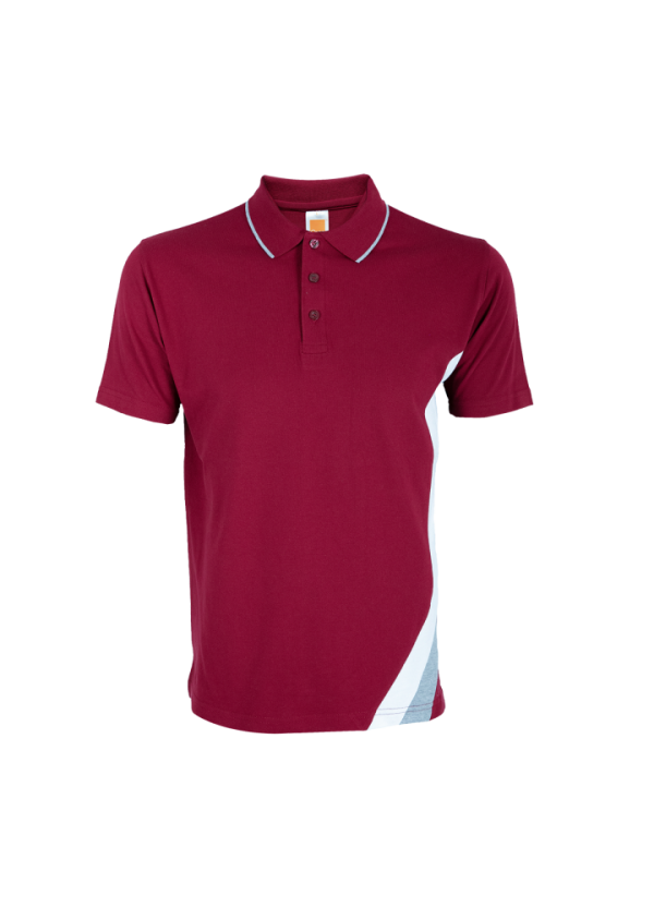 CVC Honeycomb Cut & Sew Polo Shirt