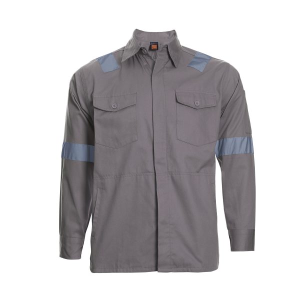 Work Jacket with Reflective Tape - Image 3