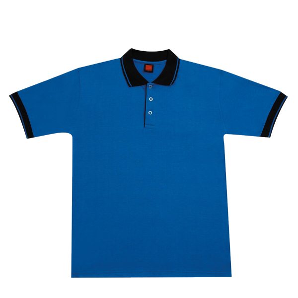 TC Short Sleeve Tipped Collar and Cuff - Image 2