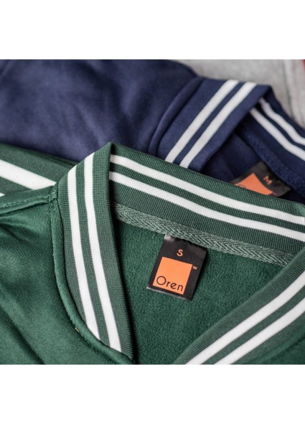 Full Zip Varsity Jacket - Image 3