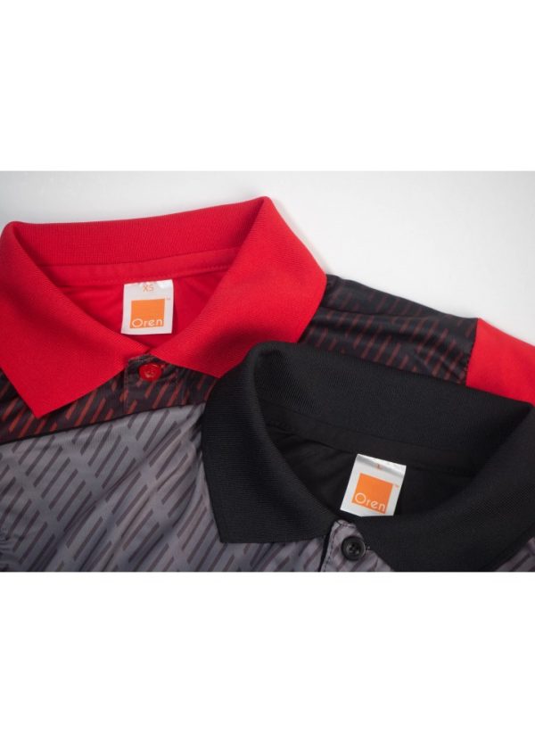 Collar Short Sleeve T-shirt - Quick dry - Image 4