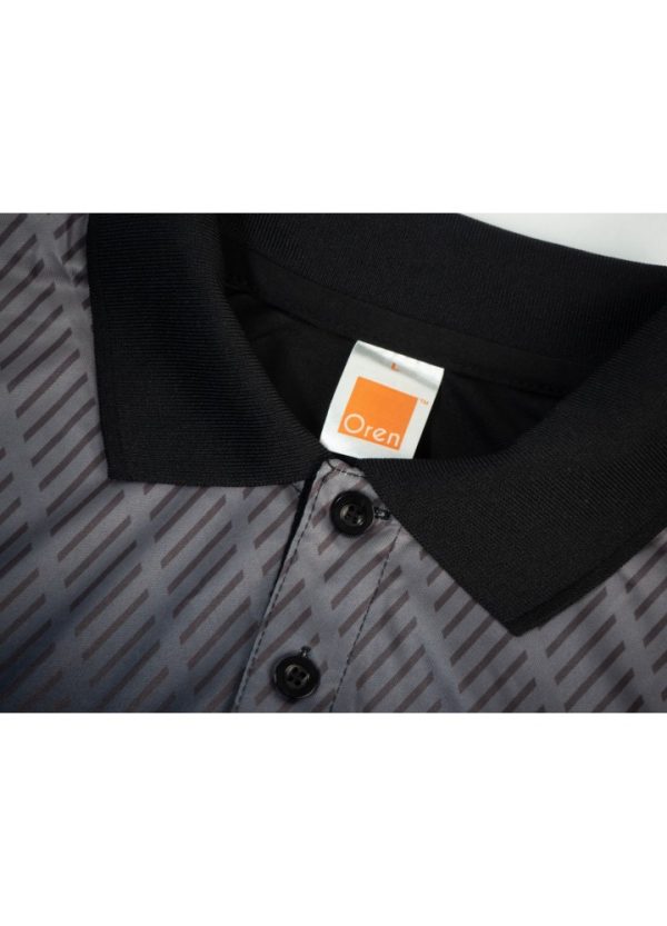 Collar Short Sleeve T-shirt - Quick dry - Image 3
