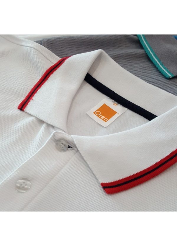 Collar Short Sleeve T-shirt - Quick dry - Image 3