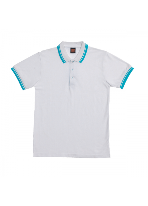CVC Honeycomb Tipped Collar & Cuff Polo Shirt