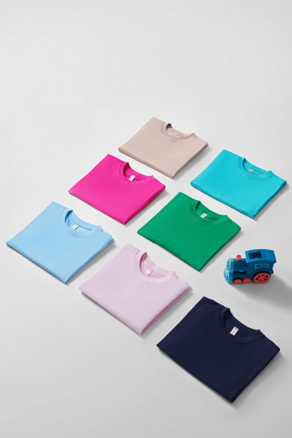 Comfy Cotton Kid Basic Tee - Image 5