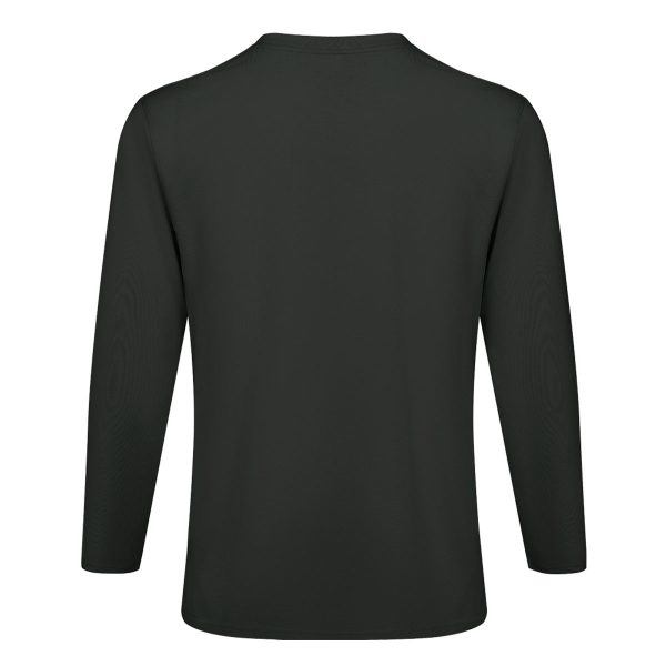 Comfy Cotton Long Sleeve Basic Tee - Image 2