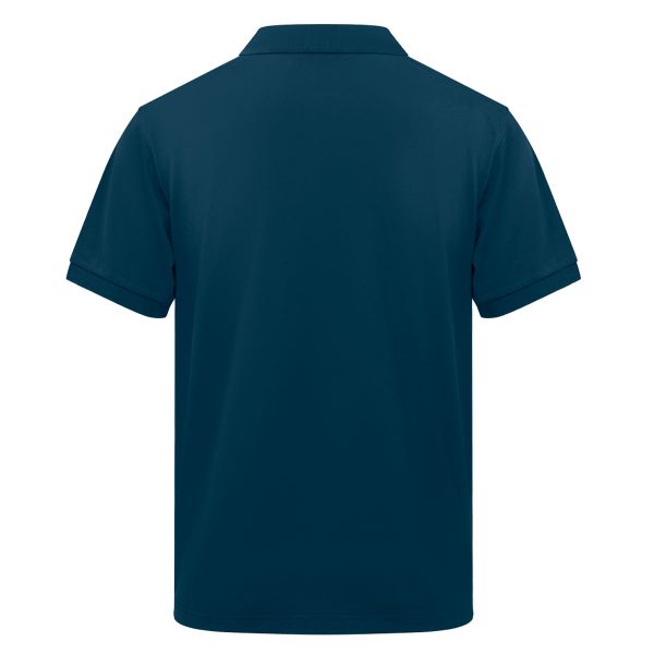 Honeycomb Short Sleeve CVC Polo Shirt - Image 2