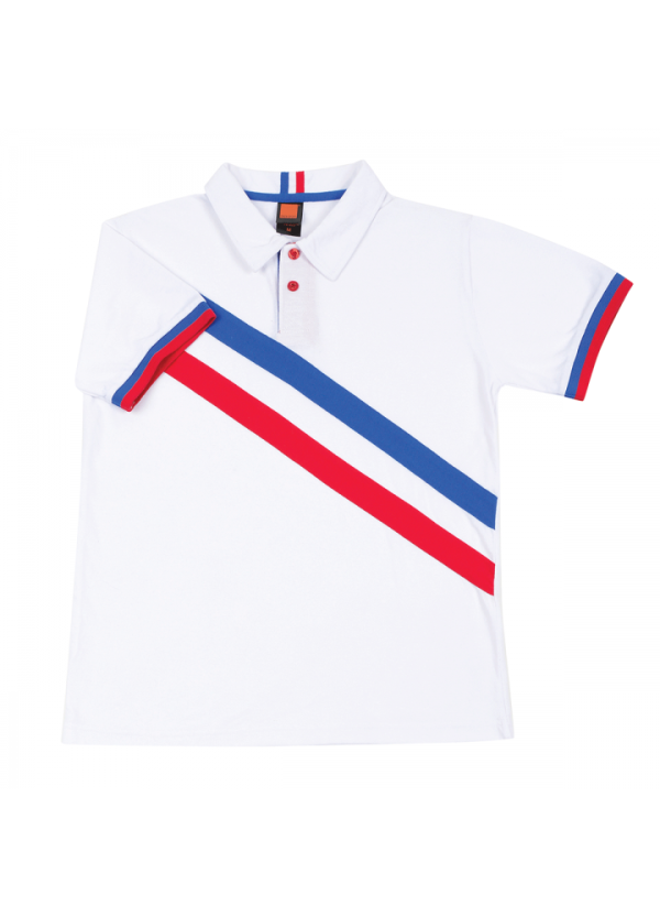 CVC Honeycomb Cut & Sew Polo Shirt - Image 4