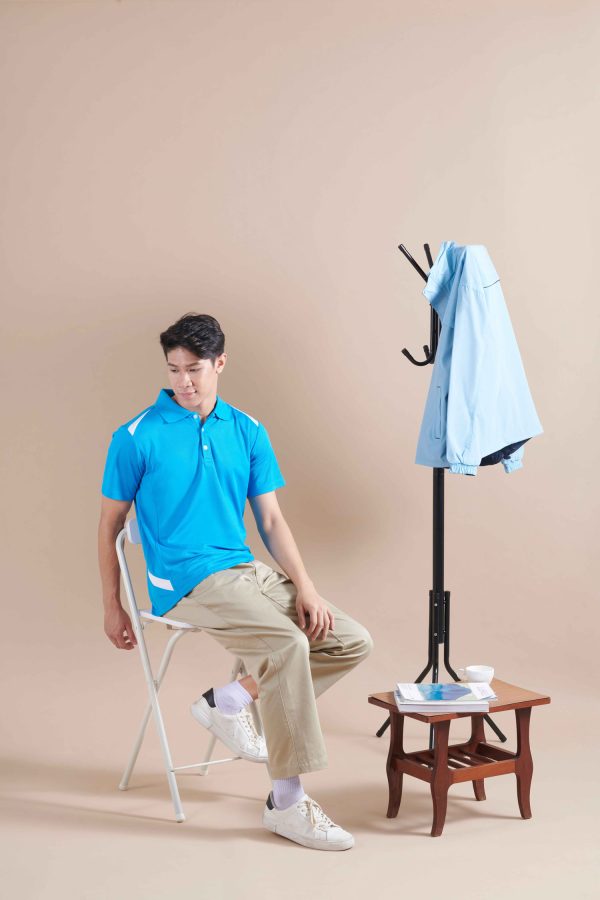 Quick Dry Short Sleeve CVC Polo Shirt - Image 3