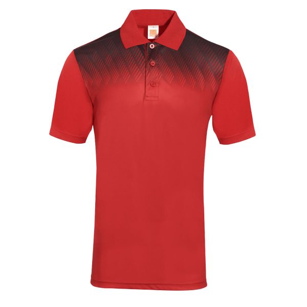 Quick Dry Short Sleeve Sublimation Polo