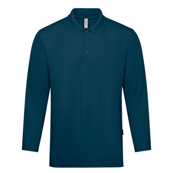 Quick Dry Long Sleeve Basic Polo