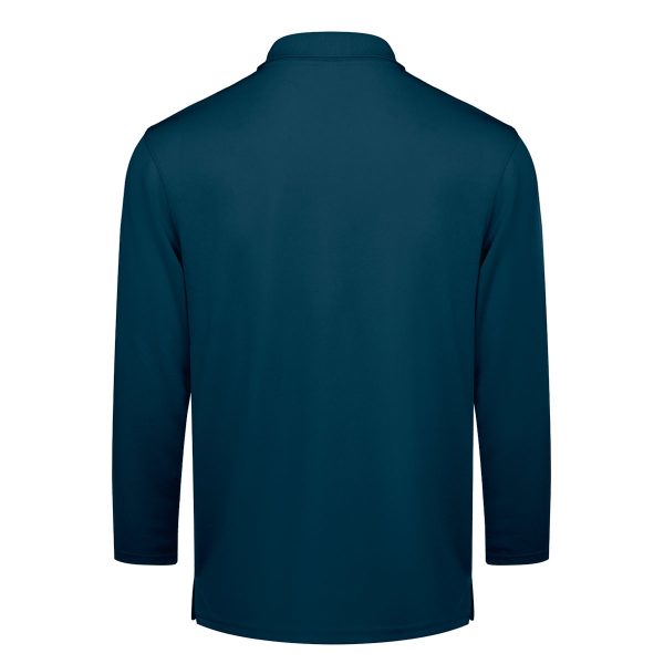 Quick Dry Long Sleeve Basic Polo - Image 2