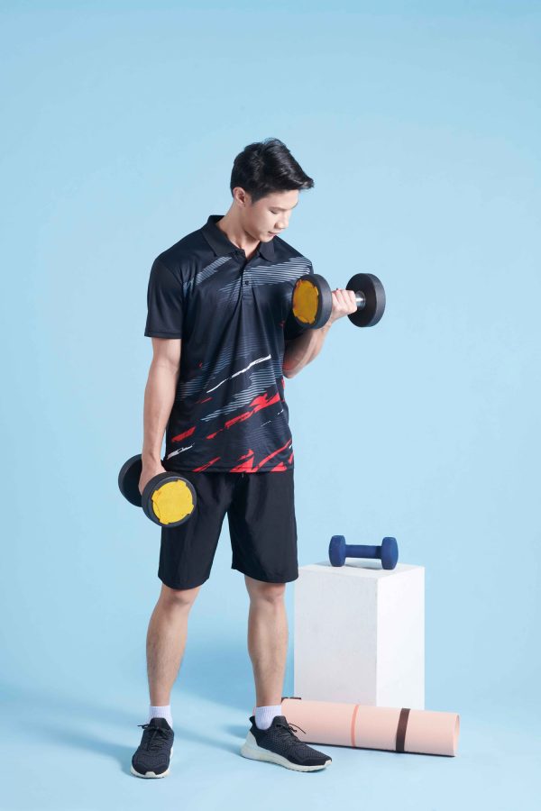 Quick Dry Short Sleeve Sublimation Polo - Image 3