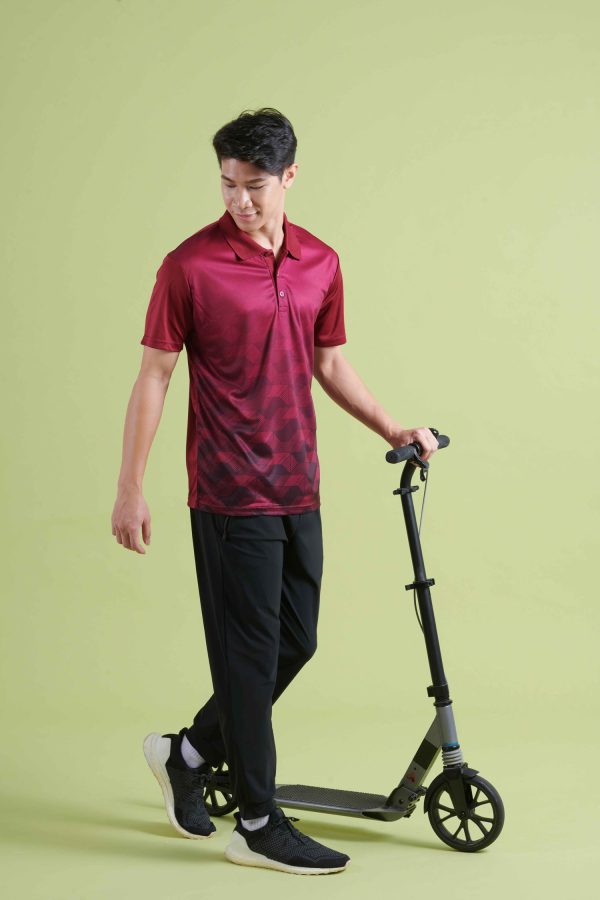 Quick Dry Short Sleeve Sublimation Polo - Image 3