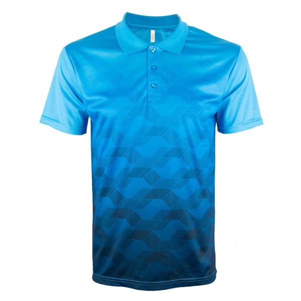 Quick Dry Short Sleeve Sublimation Polo