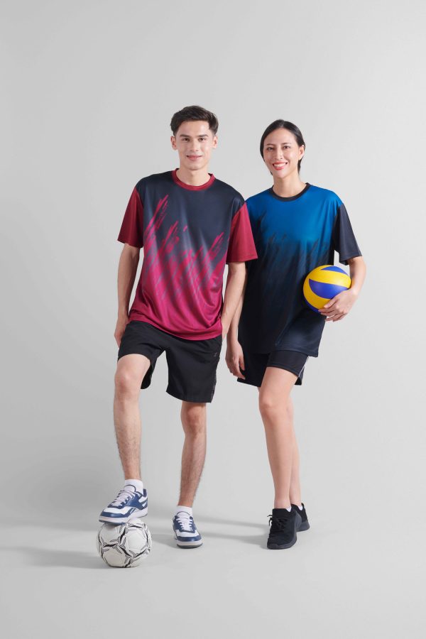 Quick Dry Short Sleeve Sublimation Tee - Image 3