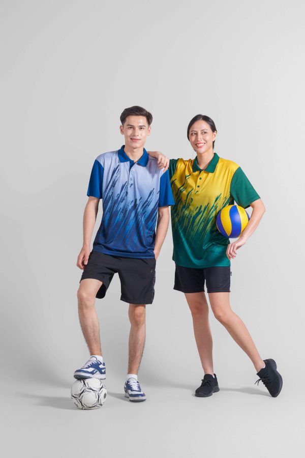 Quick Dry Short Sleeve Sublimation Polo - Image 3