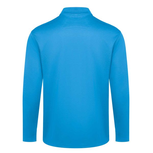 Quick Dry Long Sleeve CVC Basic Polo - Image 4
