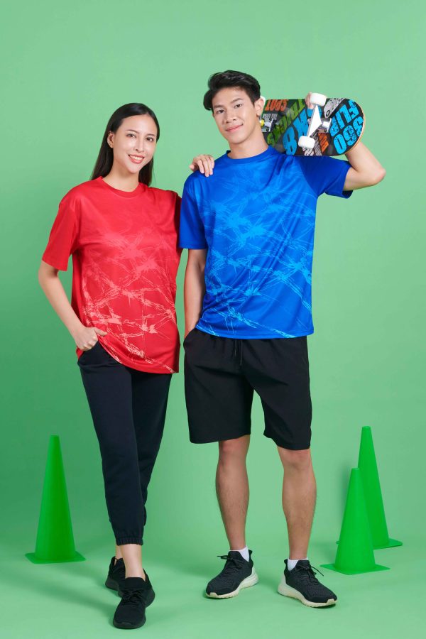 Quick Dry Short Sleeve Sublimation Tee - Image 3