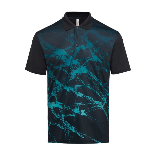 Quick Dry Short Sleeve Sublimation Polo - Image 3