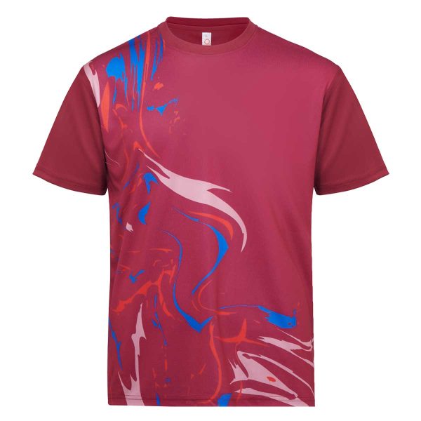 Quick Dry Short Sleeve Sublimation Tee