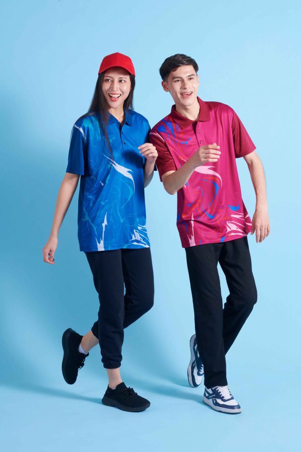 Quick Dry Short Sleeve Sublimation Polo - Image 4