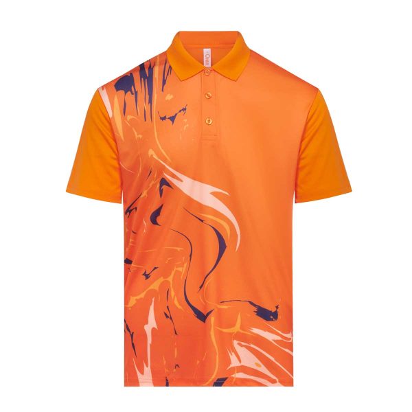 Quick Dry Short Sleeve Sublimation Polo