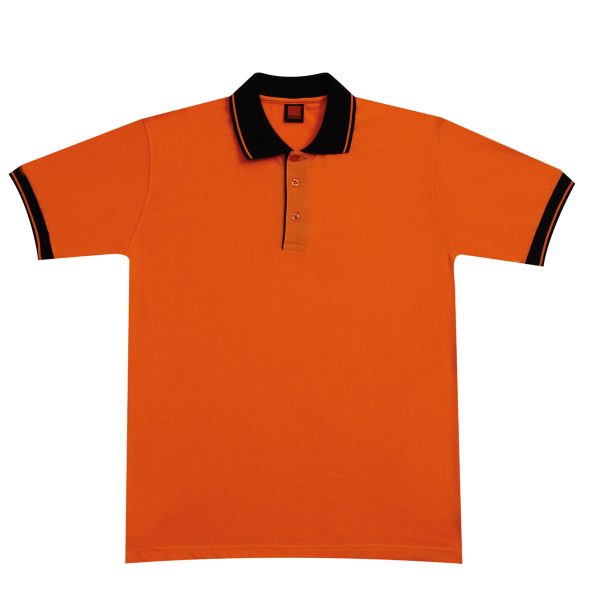 TC Short Sleeve Tipped Collar and Cuff