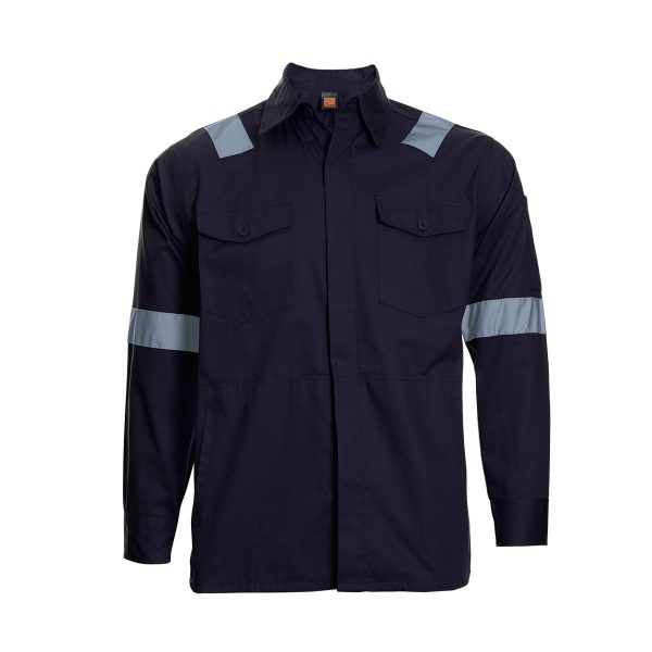 Work Jacket with Reflective Tape