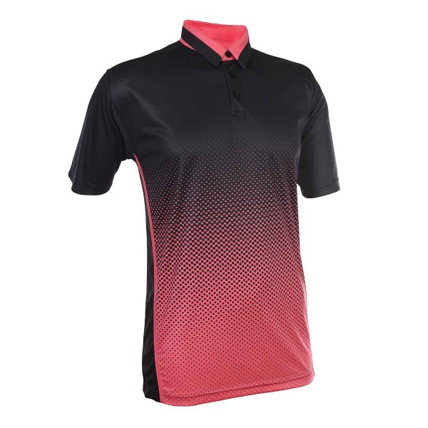 Quick Dry Short Sleeve Sublimation Polo